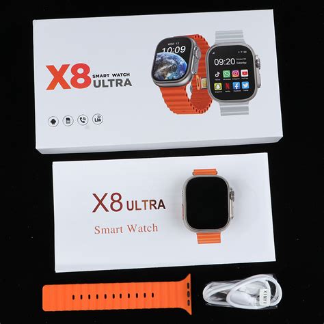 X8 Ultra 4G Smart Watch With SIM Card And Camera 